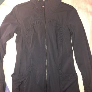 Lululemon black zip up jacket